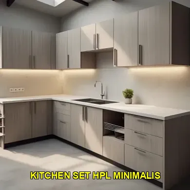 Keunggulan Kitchen Set HPL Minimalis di Bantul